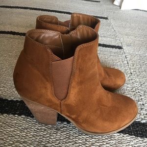 Brown Ankle Booties
